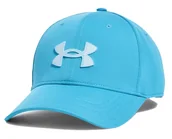 Czapki damskie - Czapka Under Armour męska BLITZING ADJ CAP z daszkiem Niebieska - miniaturka - grafika 1