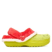 Buty dla chłopców - Klapki Crocs Classic Grinch 211689 Zielony - miniaturka - grafika 1
