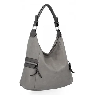 Uniwersalna Torebka Damska firmy Hernan HB0377 Jasno Szara - Torebki damskie Uniwersalna Torebka Damska firmy Hernan HB0377 Jasno Szara - Torebki damskie - miniaturka - grafika 1