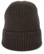 Czapki damskie - Bawełniana wywijana czapka Virrat drobno pleciona unisex cz23307-3 - miniaturka - grafika 1