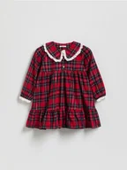 Sukienki i spódniczki dla dziewczynek - Reserved - Sukienka w kratę - wielobarwny - miniaturka - grafika 1