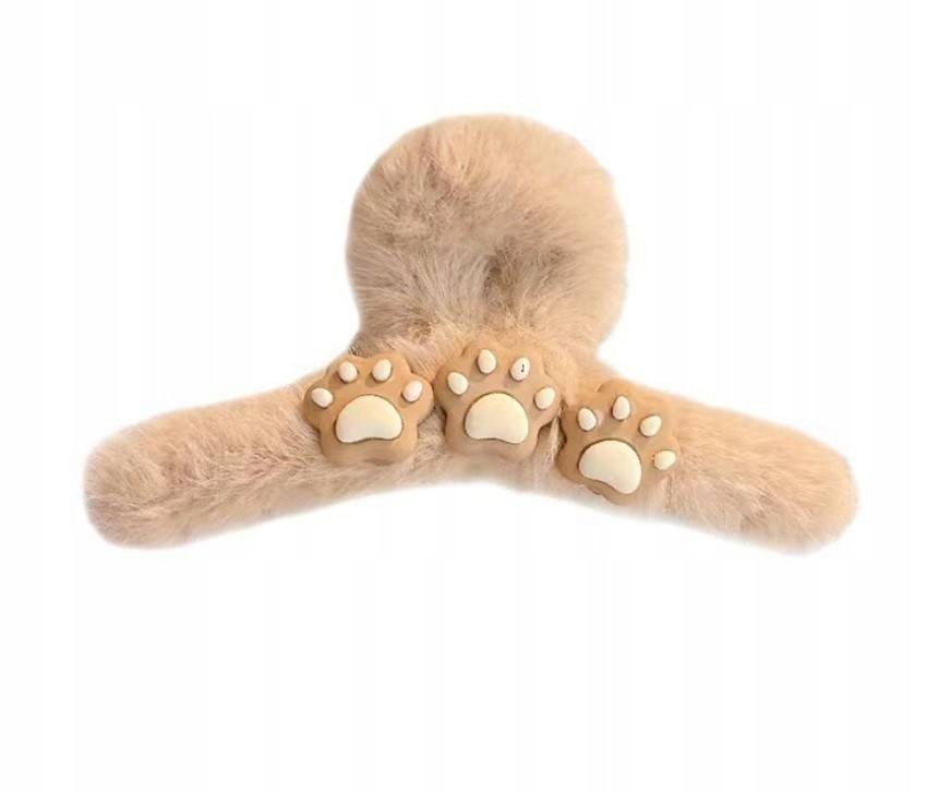 Spinka Do Włosów Klamra Xl Puchata 13 Cm Sp255