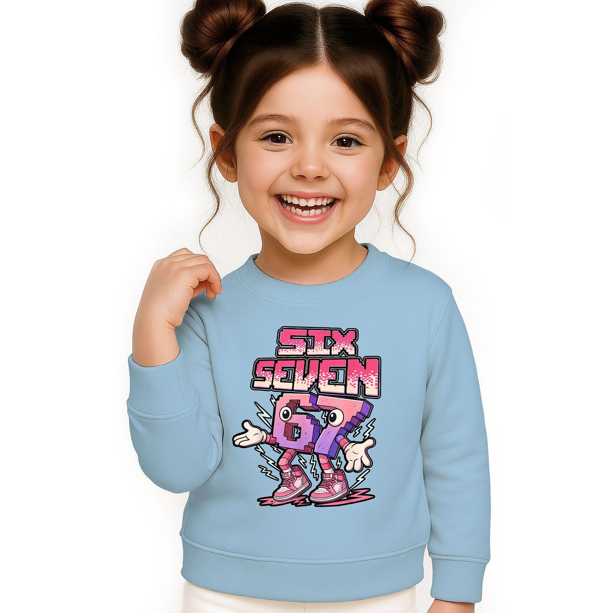 BLUZA DZIECIĘCA 67 SIX SEVEN VIRAL 110-116 DLA CHŁOPCA DZIEWCZYNKI