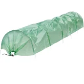 Szklarnie ogrodowe - Szklarnia ogrodowa osłona tunelowa do uprawy roślin warzywa owoce 300x55x35 cm - miniaturka - grafika 1