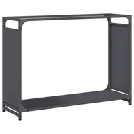 Wózki magazynowe - vidaXL Stojak na drewno opałowe 90x28x65 cm Stal walcowana na zimno - miniaturka - grafika 1