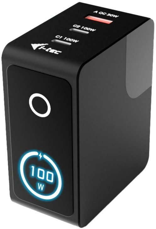 Ładowarka I-TEC D I-TEC 100W Intelligent Multiport USB Charger 2x USB-C 1x USB-A LCD display