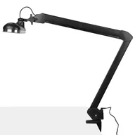Lampy kosmetyczne - ACTIVESHOP LAMPA WARSZTATOWA LED ELEGANTE 801-L Z IMADEŁKIEM REG. NATĘŻENIE ŚWIATŁA BLACK AS_128284 - miniaturka - grafika 1