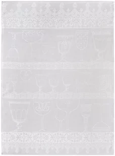 Le Jacquard Fran ais Ściereczka do polerowania szkła Cristal Biała - Ściereczki, gąbki, czyściki - miniaturka - grafika 1