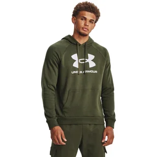 Bluza z kapturem Under Armour Rival Fleece Logo Hd, Mężczyźni - Bluzy sportowe męskie - miniaturka - grafika 1