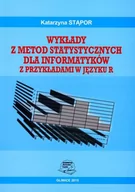 Technika - Wykłady z metod statystycznych dla informatyków z przykładami w języku R - miniaturka - grafika 1