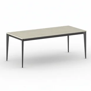 B2B Partner Stół PRIMO ACTION 2000 x 900 x 750 mm, dąb naturalny 499542 - Stoły i stoliki do biura - miniaturka - grafika 1