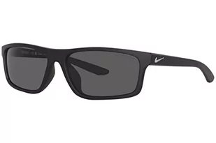 NIKE Sun Unisex Dorosły Okulary przeciwsłoneczne, Matte Black/Silver/Polar Gr, 59/16/135 - Akcesoria i dodatki do ubrań dla dzieci - miniaturka - grafika 1