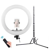 Lampy studyjne - *ZESTAW* Lampa LED Ring MITOYA MTY-18C 45cm + statyw YOGA - miniaturka - grafika 1