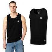 Odzież taktyczna i umundurowanie - Tank Top Pit Bull Middle Weight 190 Spandex Small Logo '24 - Czarny M - miniaturka - grafika 1