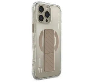 Skinarma Axon Magnetic Charging + Grip Stand do iPhone 16 Pro Max Szampański - Etui i futerały do telefonów - miniaturka - grafika 1