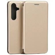 Etui i futerały do telefonów - Etui BELINE Book Magnetic do Samsung Galaxy S25 Złoty - miniaturka - grafika 1