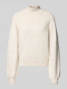 Sweter z dzianiny ze stójką model ‘Casinna’ - Swetry damskie - miniaturka - grafika 1