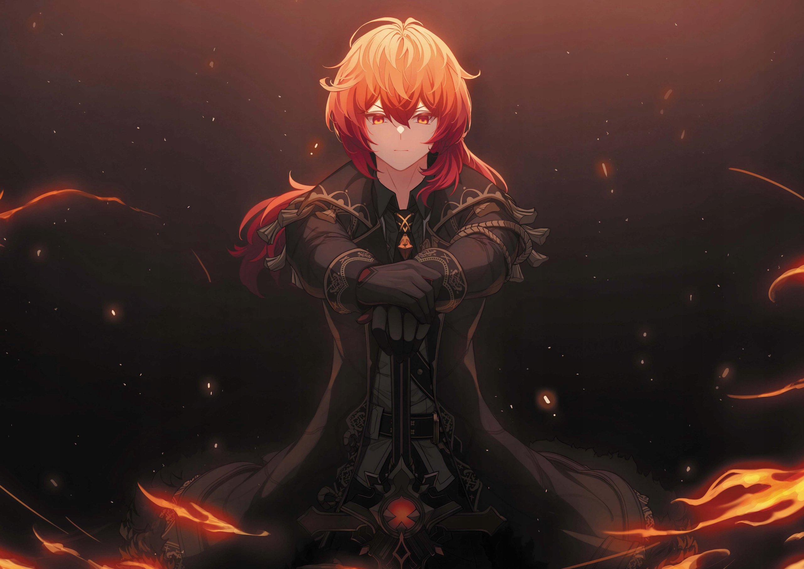 Plakat A1 Genshin Impact Diluc