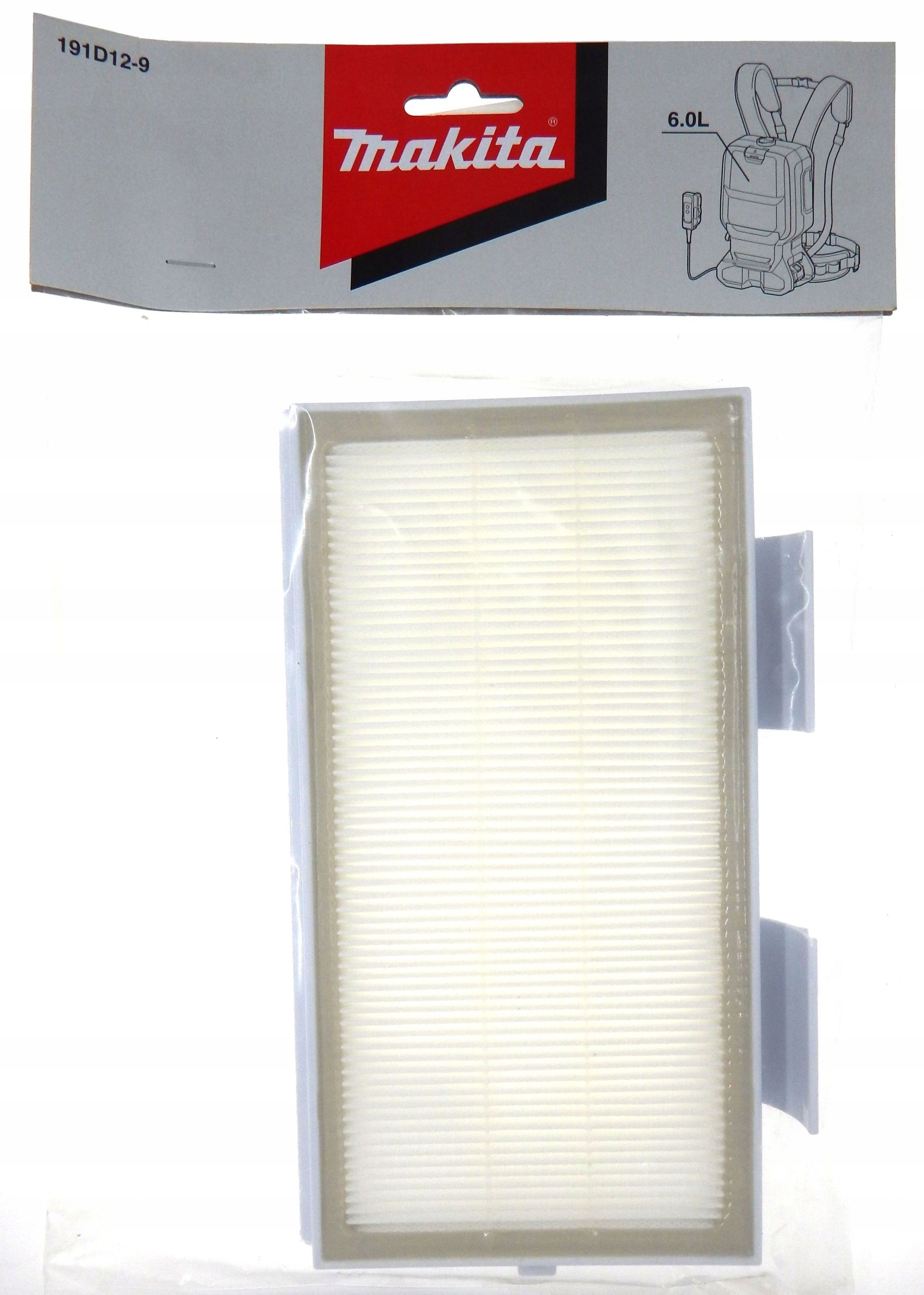 Makita filtr H do odkurzacza plecakowego akumulatorowego DVC660 191D12-9