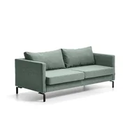 Inne meble biurowe - Sofa HARMONY, 3-osobowa, tkanina GAVA, zielonoszary - miniaturka - grafika 1