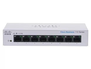 CBS110-8T-D-EU - 8-port GE Desktop, Cisco CBS110 Switch - Switche - miniaturka - grafika 1
