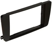 Akcesoria car audio - ACV 281340-05 ramka na radio 2-DIN do Skoda Octavia II 2004 2013 czarna - miniaturka - grafika 1