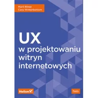 Programowanie - Helion UX w projektowaniu witryn internetowych - miniaturka - grafika 1