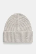 Czapki damskie - Calvin Klein czapka wełniana kolor szary wełniana K60K612592 - miniaturka - grafika 1