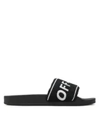 Klapki i japonki męskie - Off-White Klapki OMIC001S22MAT0031001 Czarny - miniaturka - grafika 1