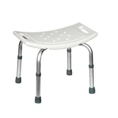 Akcesoria dla osób starszych i niepełnosprawnych - Taboret łazienkowy z regulacją wysokości Kevin - miniaturka - grafika 1