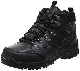 Skechers Męskie buty trekkingowe Relment Traven High Rise, Czarna skóra, 43 EU - Buty trekkingowe męskie - miniaturka - grafika 1
