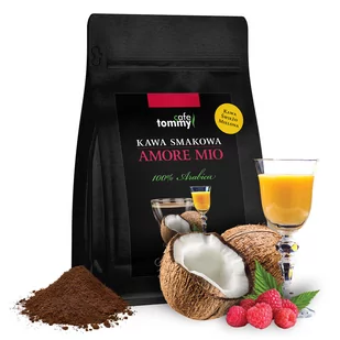 Kawa smakowa Amore Mio mielona 250g - Cappuccino i kawy smakowe - miniaturka - grafika 1
