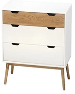 Komody dla dzieci - FORNOR 14848 WITA Komoda 3-szufladowa 80 x 40 x H 82 c - miniaturka - grafika 1
