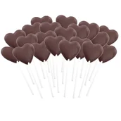 Czekolada - Lizak SERCE gorzki - Zestaw 20 x 13 g E.Wedel - miniaturka - grafika 1