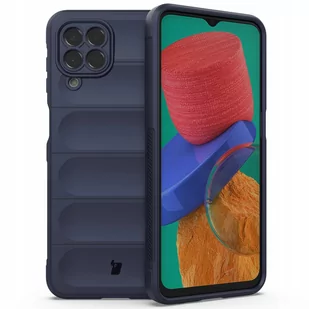 Bizon Etui Case Tur do Samsung Galaxy M33 5G, granatowe - Etui i futerały do telefonów - miniaturka - grafika 1