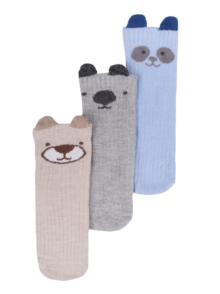 Skarpetki chłopięce skarpety dziecięce bawełniane długie 3PAK 31-34 MYWAY