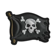 Odzież taktyczna i umundurowanie - M-Tac - Naszywka Jolly Roger - PVC - Czarny - 51116802 - miniaturka - grafika 1