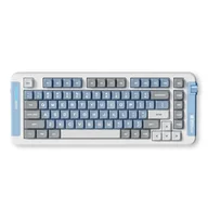 Klawiatury - MCHOSE X75 (Blue/Grey) - Bezprzewodowa gaming klawiatura 75% RGB (US English - ANSI) - miniaturka - grafika 1
