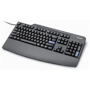 Lenovo 41A5328 klawiatura USB QWERTY Angielski Czarny FRU41A5328 - Klawiatury - miniaturka - grafika 1