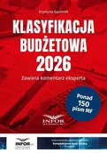 Finanse, księgowość, bankowość - Klasyfikacja Budżetowa 2026 - Krystyna Gąsiorek - książka - miniaturka - grafika 1
