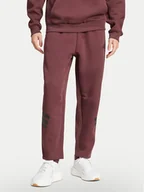 Spodnie sportowe męskie - adidas Spodnie dresowe Future Icons 3-Stripes JD4888 Bordowy Loose Fit - miniaturka - grafika 1