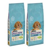 Mokra karma dla psów - Purina Dog Chow Puppy Chicken 2x14kg - miniaturka - grafika 1