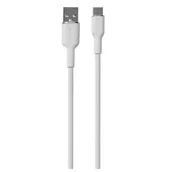 Kable USB - Kabel USB - USB Typ-C PURO Icon Soft Cable 1.5 m Biały - miniaturka - grafika 1