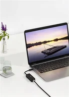 Karty sieciowe - Adapter USB-C™ Ethernet, czarny RB76579 - miniaturka - grafika 1