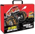 Teczki i skoroszyty - Teczka z rączką A4 XL Hot Wheels - miniaturka - grafika 1