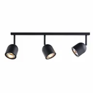 Lampy sufitowe - Sufitowa lampa metalowa SPARK Kaspa regulowana czarna 50944302   - miniaturka - grafika 1