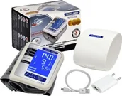 Ciśnieniomierze i akcesoria - Ciśnieniomierz Tech-Med TECH-MED Ciśnieniomierz elektroniczny TMA-SLIM z zasilaczem - miniaturka - grafika 1