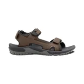 Sandały męskie - Sandały męskie Jack Wolfskin LAKEWOOD CRUISE SANDAL M cold coffee - 39,5 - miniaturka - grafika 1