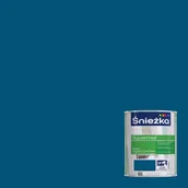 Farby zewnętrzne - Śnieżka Emalia Olejna Niebieski F525 0,2L farba ft - miniaturka - grafika 1