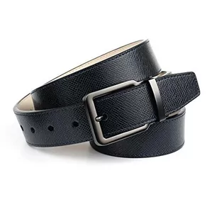 Anthoni Crown Pasek męski, Czarny (czarny 010), 100|#100|#676 (Herstellergröße: 100) - Paski - miniaturka - grafika 1